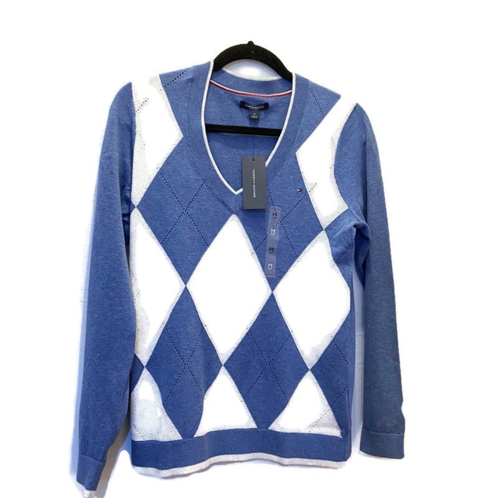 Tommy Hilfiger Ivy Exploded Argyle sweater